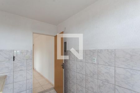 Cozinha e Área de Serviço de apartamento para alugar com 2 quartos, 51m² em Minas Caixa, Belo Horizonte