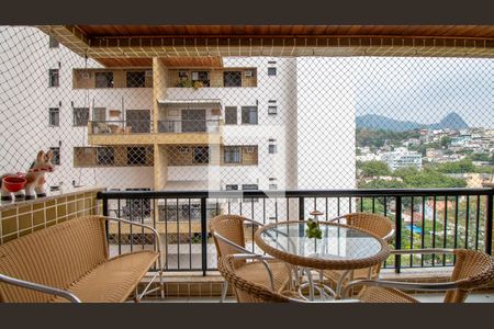 Sala Varanda de apartamento à venda com 3 quartos, 107m² em Tijuca, Rio de Janeiro