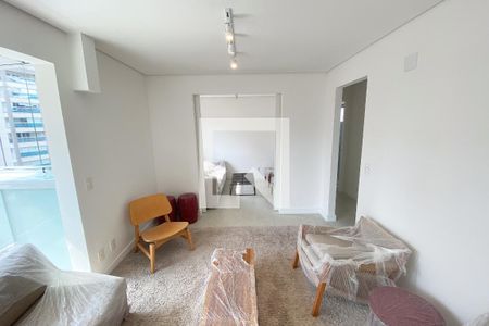 Sala de apartamento para alugar com 1 quarto, 60m² em Pinheiros, São Paulo