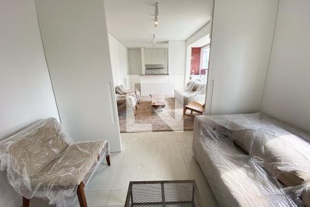 Sala 2 de apartamento para alugar com 1 quarto, 60m² em Pinheiros, São Paulo