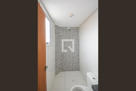 Banheiro da Suíte de apartamento à venda com 3 quartos, 80m² em Vila Alvinopolis, São Bernardo do Campo