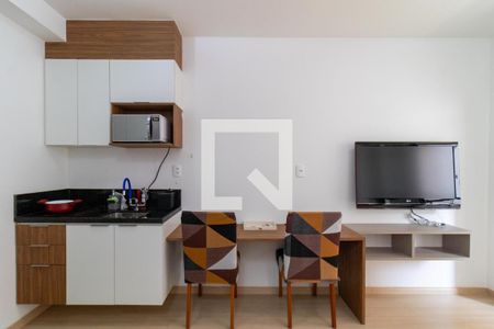Sala de apartamento para alugar com 1 quarto, 32m² em Pompeia, São Paulo