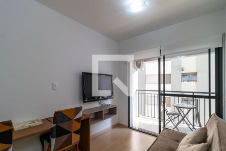 Sala de apartamento para alugar com 1 quarto, 32m² em Pompeia, São Paulo