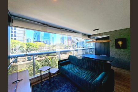 Sacada de apartamento para alugar com 1 quarto, 60m² em Vila Nova Conceição, São Paulo