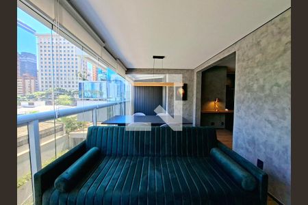 Sacada de apartamento para alugar com 1 quarto, 60m² em Vila Nova Conceição, São Paulo