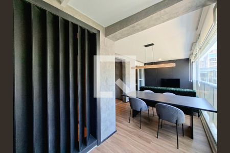 Sacada de apartamento para alugar com 1 quarto, 60m² em Vila Nova Conceição, São Paulo