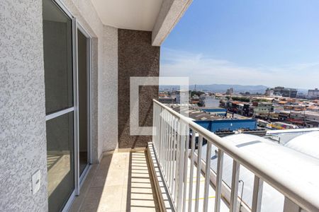 Varanda da Sala de apartamento à venda com 2 quartos, 47m² em Vila das Bandeiras, Guarulhos