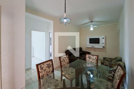 Sala de apartamento para alugar com 2 quartos, 65m² em Vila Tupi, Praia Grande
