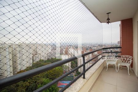 Varanda da Sala de apartamento à venda com 4 quartos, 153m² em Jardim Iris, São Paulo