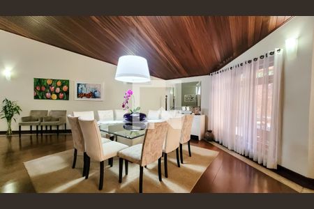 Sala de casa de condomínio à venda com 4 quartos, 350m² em Parque Taquaral, Campinas