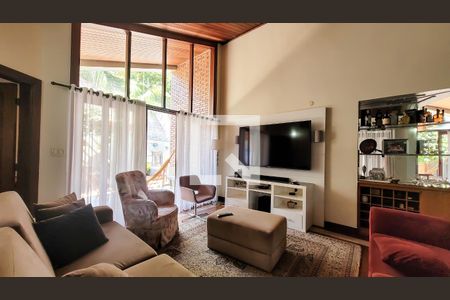 Sala de casa de condomínio à venda com 4 quartos, 350m² em Parque Taquaral, Campinas
