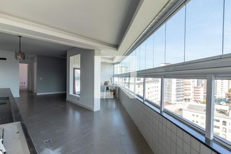 Varanda gourmet de apartamento para alugar com 2 quartos, 91m² em Vila Caiçara, Praia Grande