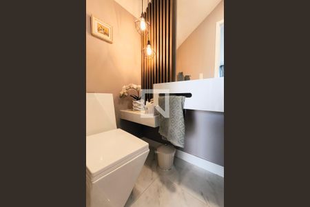 Lavabo de casa de condomínio à venda com 3 quartos, 118m² em Cidade Nova, Jundiaí