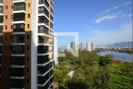 Vista da Sala de apartamento para alugar com 2 quartos, 70m² em Barra da Tijuca, Rio de Janeiro