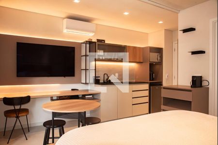 Studio de kitnet/studio para alugar com 1 quarto, 27m² em Mirandópolis, São Paulo