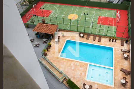 Vista da Sala de apartamento para alugar com 2 quartos, 62m² em Narandiba, Salvador