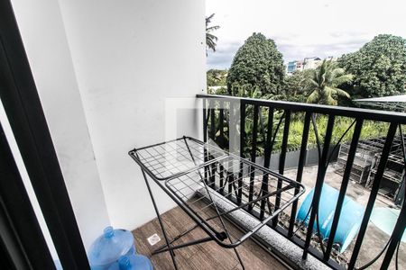 Varanda da Sala de apartamento para alugar com 2 quartos, 57m² em São Cristóvão, Salvador