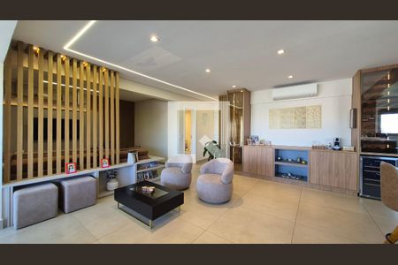 Sala de apartamento à venda com 3 quartos, 128m² em Vila Gilda, Santo André