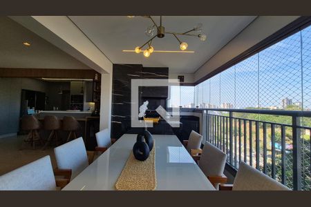 Varanda de apartamento à venda com 3 quartos, 128m² em Vila Gilda, Santo André