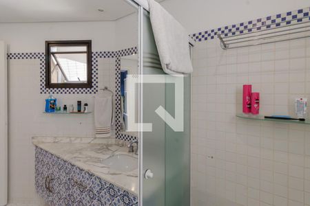 Banheiro da Suíte de apartamento à venda com 3 quartos, 156m² em Vila Nova Conceição, São Paulo