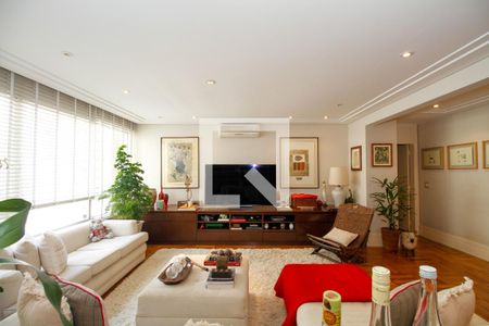 Sala  de apartamento à venda com 3 quartos, 160m² em Jardim Paulista, São Paulo