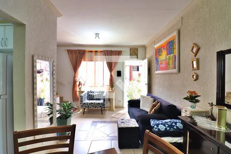 Sala de casa de condomínio à venda com 2 quartos, 90m² em Vila Jerusalem, São Bernardo do Campo