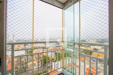 Varanda/Área de serviço de apartamento à venda com 2 quartos, 50m² em Vila Pires , Santo André