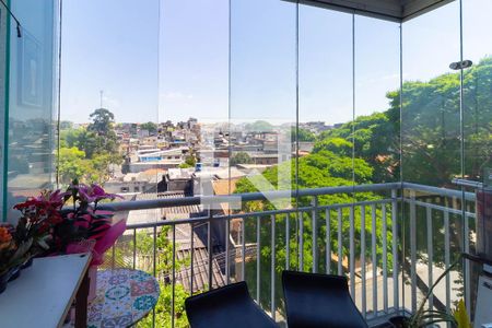 Sacada da Sala de apartamento à venda com 3 quartos, 69m² em Jardim Guairaca, São Paulo