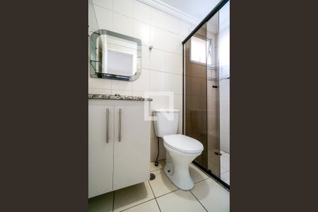 Banheiro de kitnet/studio para alugar com 1 quarto, 29m² em Tatuapé, São Paulo