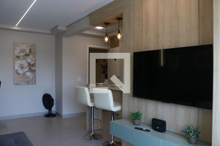 Sala de apartamento à venda com 1 quarto, 46m² em Várzea da Barra Funda, São Paulo