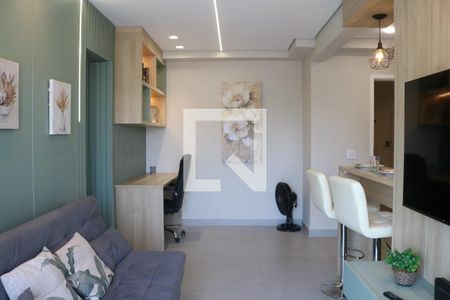 Sala de apartamento à venda com 1 quarto, 46m² em Várzea da Barra Funda, São Paulo