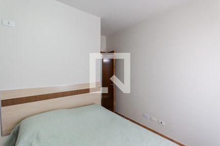 Suíte 2 de apartamento à venda com 2 quartos, 56m² em Jardim Santo Alberto, Santo André
