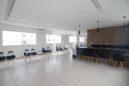 Área comum - Salão de festas de apartamento à venda com 2 quartos, 48m² em Perobas, Contagem