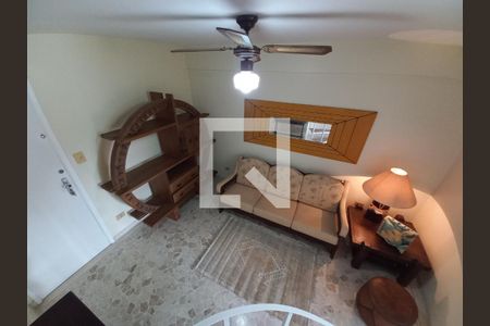 Sala de apartamento para alugar com 1 quarto, 60m² em Centro, São Vicente