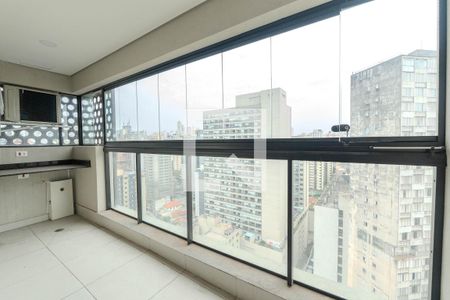 Sacada de apartamento à venda com 1 quarto, 35m² em Bela Vista, São Paulo