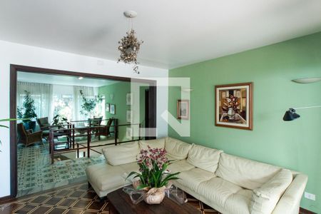 Sala de Estar de casa à venda com 6 quartos, 445m² em Jardim Leonor Mendes de Barros, São Paulo