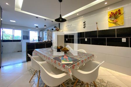 Sala de jantar de casa à venda com 4 quartos, 420m² em São Geraldo, Belo Horizonte