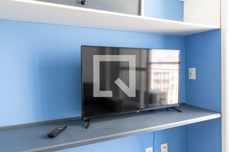 Sala/Cozinha de apartamento à venda com 1 quarto, 28m² em República, São Paulo