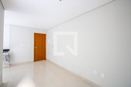 Sala/Cozinha de apartamento à venda com 2 quartos, 45m² em Campestre, Santo André