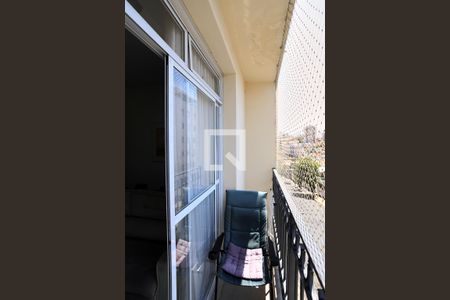 Varanda da Sala de apartamento à venda com 2 quartos, 70m² em Sagrada Família, Belo Horizonte