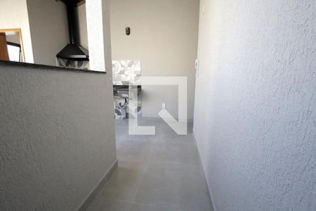Área de Serviço e Churrasqueira de apartamento à venda com 2 quartos, 94m² em Campestre, Santo André