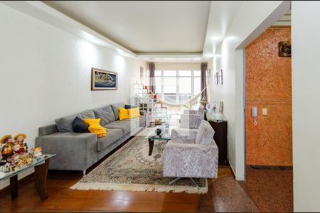 Sala de apartamento à venda com 3 quartos, 125m² em Buritis, Belo Horizonte