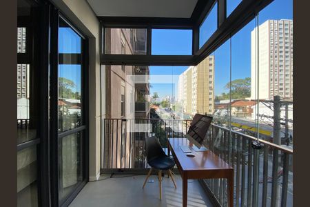 Varanda de apartamento à venda com 1 quarto, 31m² em Perdizes, São Paulo