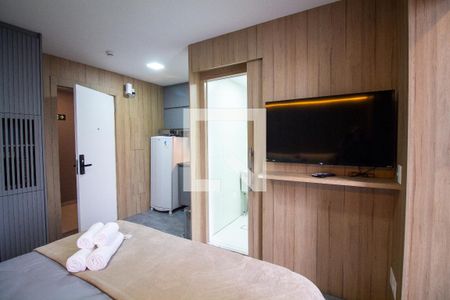 Studio de kitnet/studio para alugar com 1 quarto, 42m² em Santo Amaro, São Paulo