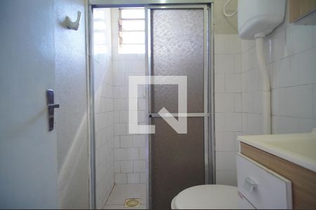 Banheiro de apartamento para alugar com 1 quarto, 32m² em Canudos, Novo Hamburgo
