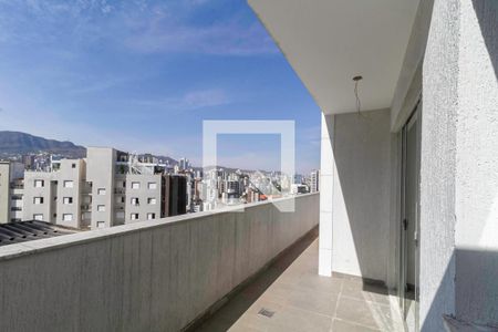 Varanda de apartamento para alugar com 2 quartos, 93m² em Serra, Belo Horizonte