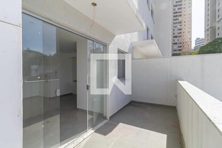 Varanda de apartamento para alugar com 2 quartos, 93m² em Serra, Belo Horizonte