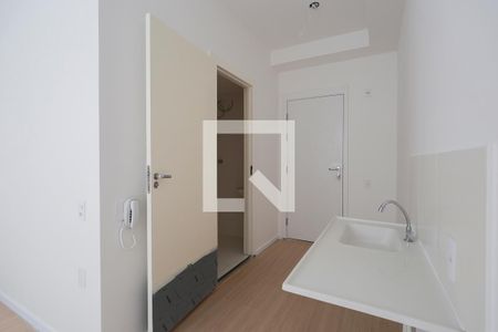 Cozinha de kitnet/studio para alugar com 1 quarto, 16m² em Casa Verde Alta, São Paulo