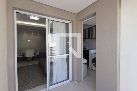 Varanda Gourmet de apartamento à venda com 2 quartos, 75m² em Jardim Bela Vista, Santo André