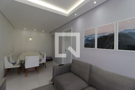 Sala de apartamento à venda com 2 quartos, 75m² em Jardim Bela Vista, Santo André